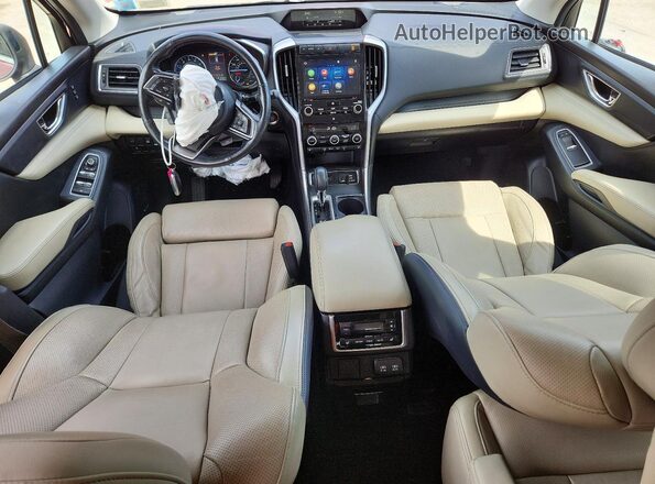 4S4WMAPD3K3466256 2019 SUBARU ASCENT Burgundy Vista del salpicadero
