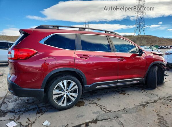 4S4WMAPD3L3438247 2020 SUBARU ASCENT Темно-бордовый Задняя правая четверть