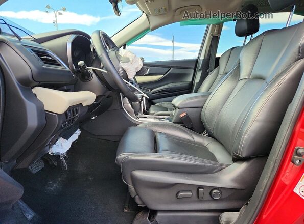 4S4WMAPD3L3438247 2020 SUBARU ASCENT Темно-бордовый Вид салона спереди