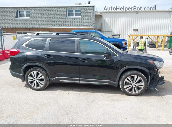 4S4WMAPD6L3400964 2020 SUBARU ASCENT Black Widok wnętrza z tyłu