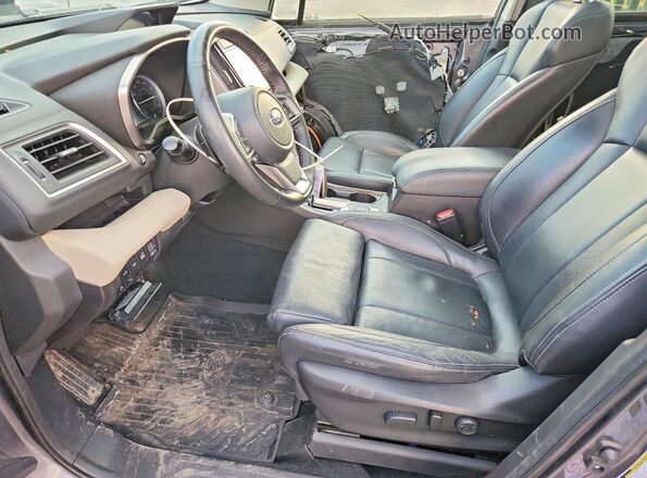 4S4WMAPD8L3402456 2020 SUBARU ASCENT Gray წინა სალონის ხედი