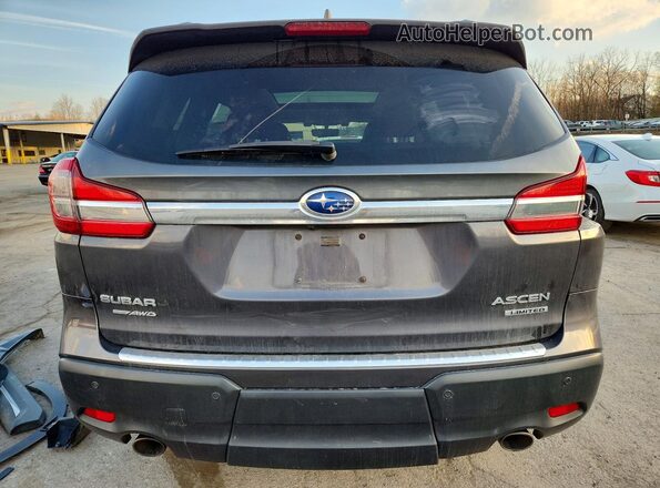 4S4WMAPD8L3402456 2020 SUBARU ASCENT Gray უკანა ხედი