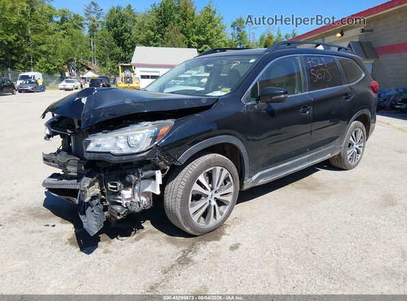 4S4WMAPD9K3411083 2019 SUBARU ASCENT Black Vista tres cuartos delantera izquierda