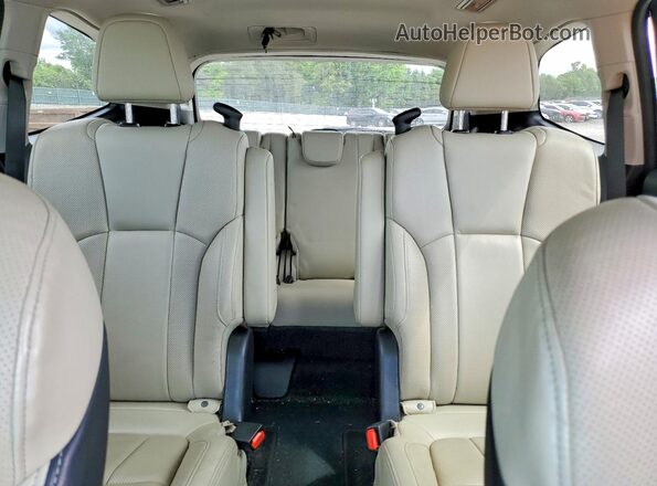 4S4WMAPD9K3477911 2019 SUBARU ASCENT Blue Vista de los asientos traseros
