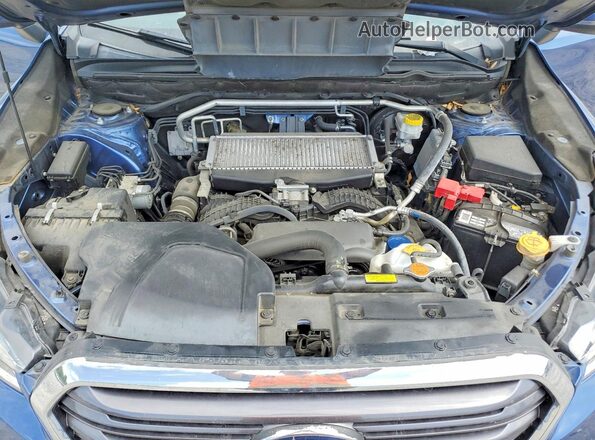 4S4WMAPD9K3477911 2019 SUBARU ASCENT Blue Vista del compartimento del motor