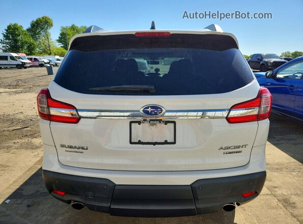 4S4WMAPDXK3433934 2019 SUBARU ASCENT White Հետևի տեսք