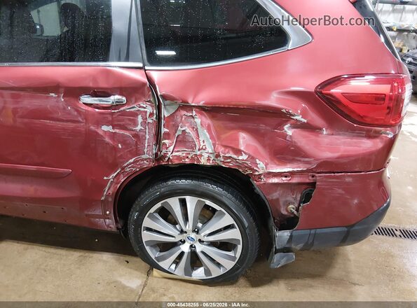 4S4WMARD0K3431963 2019 SUBARU ASCENT Burgundy Vista frontal