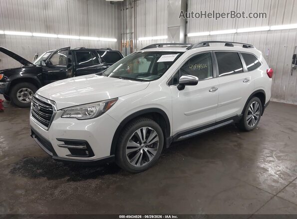4S4WMARD0K3445913 2019 SUBARU ASCENT White Vista tres cuartos delantera izquierda