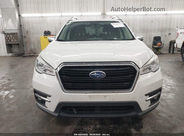4S4WMARD0K3445913 2019 SUBARU ASCENT White Vista del cuadro de instrumentos