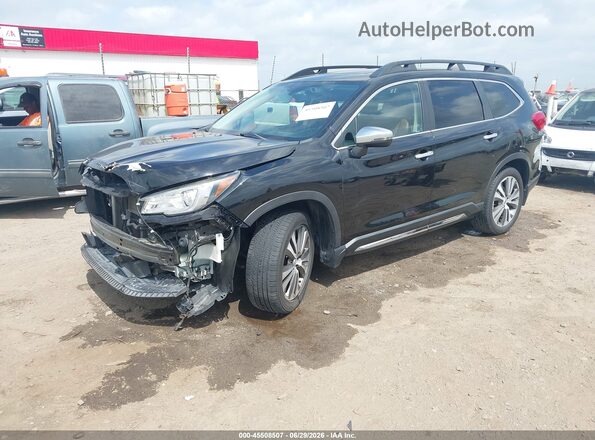 4S4WMARD1K3436184 2019 SUBARU ASCENT Black წინა მარცხენა ხედი სამი მეოთხედიდან