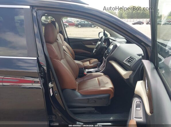 4S4WMARD1K3436184 2019 SUBARU ASCENT Black წინა სალონის ხედი