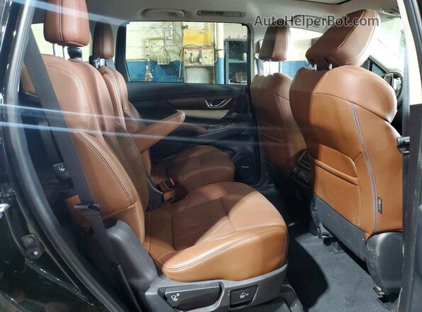 4S4WMARD1N3454527 2022 SUBARU ASCENT Черный Вид задней части салона