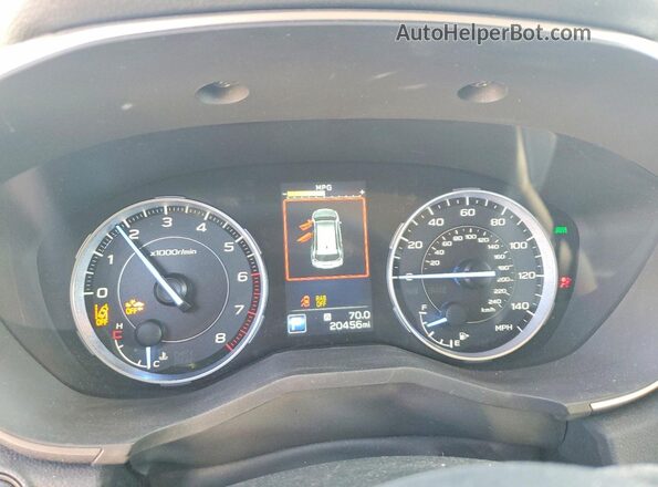 4S4WMARD2N3452463 2022 SUBARU ASCENT Blue Instrument cluster view
