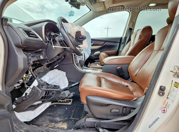 4S4WMARD3K3467291 2019 SUBARU ASCENT Белый Вид салона спереди