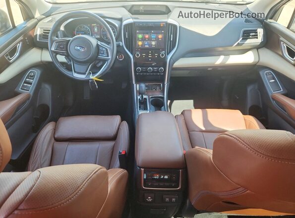 4S4WMARD4K3473696 2019 SUBARU ASCENT White Widok deski rozdzielczej