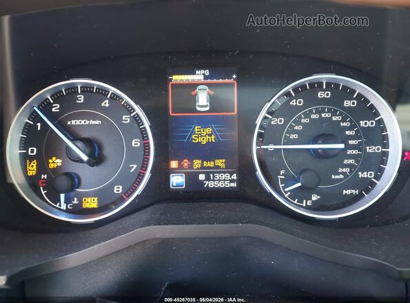 4S4WMARD4L3405237 2020 SUBARU ASCENT White Հետևի նստատեղերի տեսք
