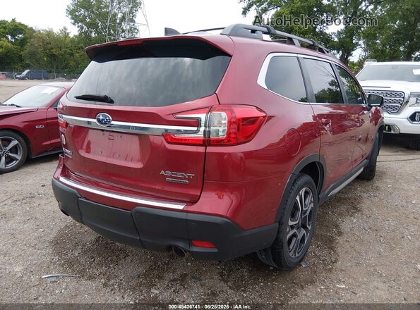 4S4WMARD5P3462990 2023 SUBARU ASCENT Красный Задняя правая четверть