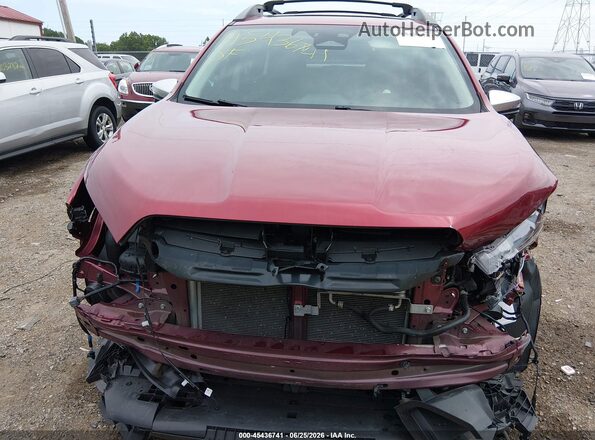 4S4WMARD5P3462990 2023 SUBARU ASCENT Красный Вид задней части салона