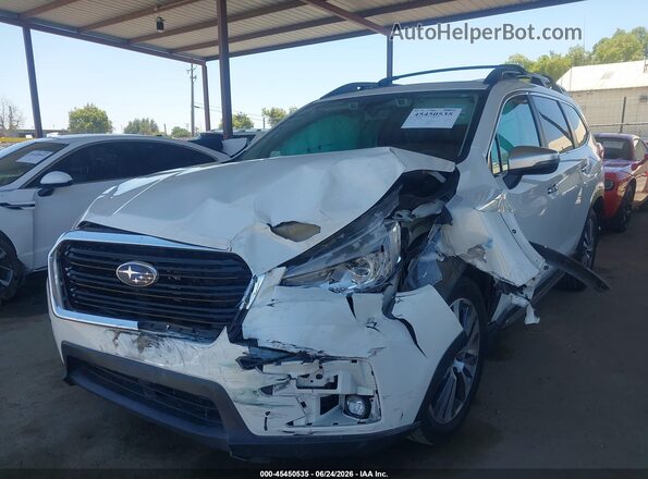 4S4WMARD6L3428616 2020 SUBARU ASCENT White წინა მარცხენა ხედი სამი მეოთხედიდან