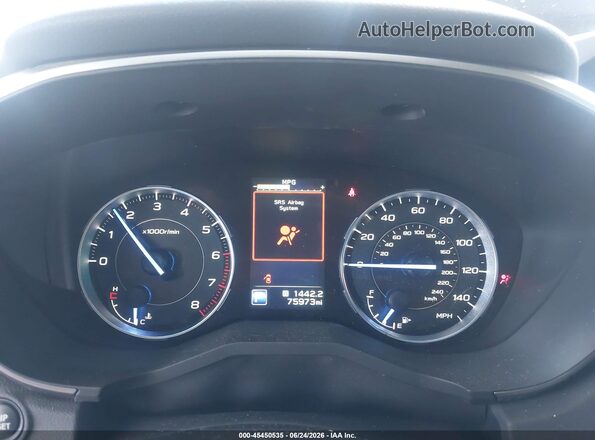 4S4WMARD6L3428616 2020 SUBARU ASCENT White უკანა სავარძლების ხედი