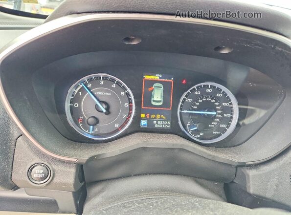 4S4WMARD7K3408258 2019 SUBARU ASCENT Blue Widok zestawu wskaźników