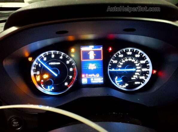 4S4WMARD7K3449375 2019 SUBARU ASCENT Белый Вид щитка приборов