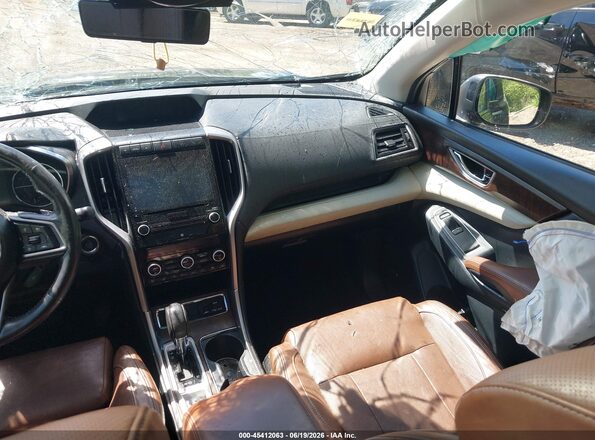 4S4WMARD8K3419088 2019 SUBARU ASCENT Черный Вид салона спереди