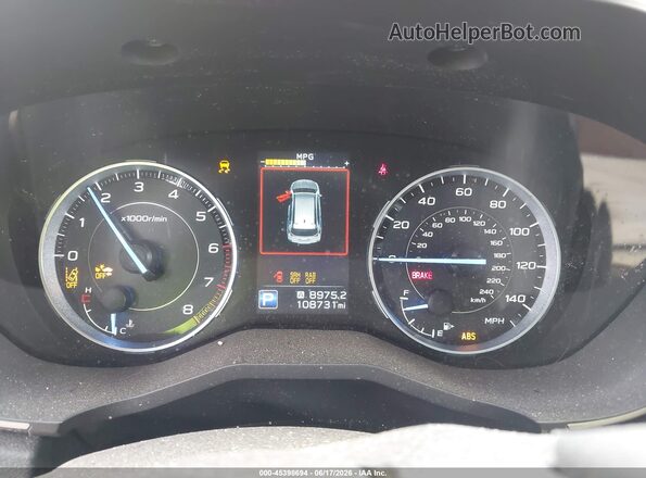 4S4WMARD8K3458182 2019 SUBARU ASCENT Brown Vista de los asientos traseros