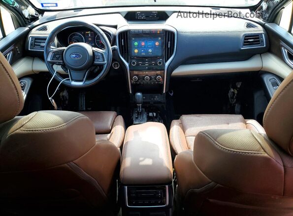 4S4WMARD9K3420637 2019 SUBARU ASCENT Серый Вид панели приборов