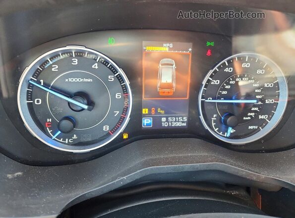 4S4WMARD9K3476030 2019 SUBARU ASCENT Blue Vista del cuadro de instrumentos
