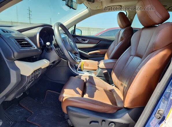 4S4WMARD9K3476030 2019 SUBARU ASCENT Blue Vista interior delantera