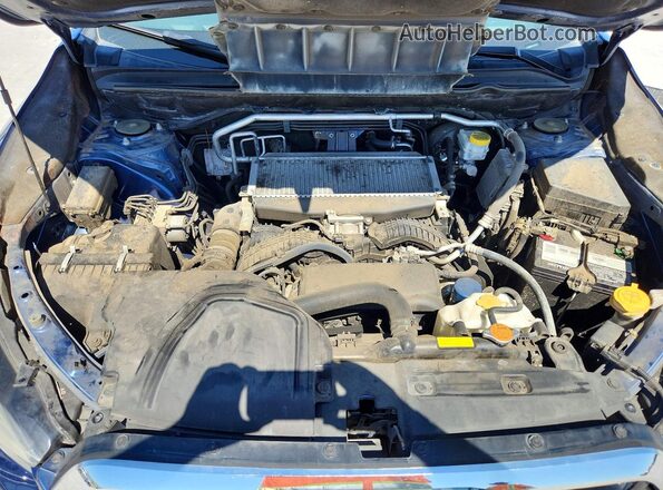 4S4WMARD9K3476030 2019 SUBARU ASCENT Blue Vista del compartimento del motor