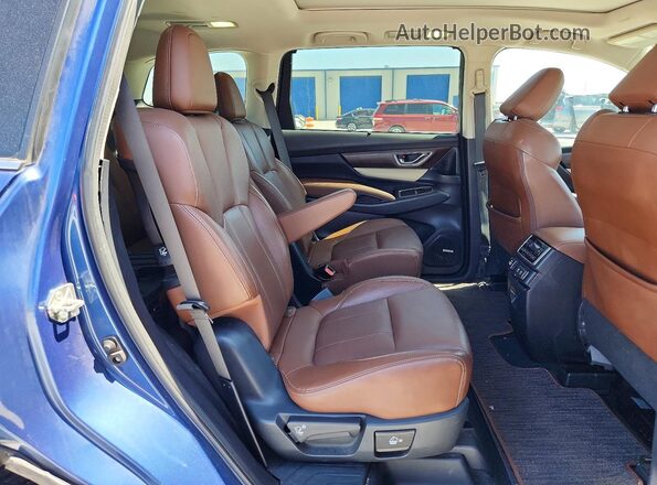 4S4WMARD9K3476030 2019 SUBARU ASCENT Blue Vista interior trasera