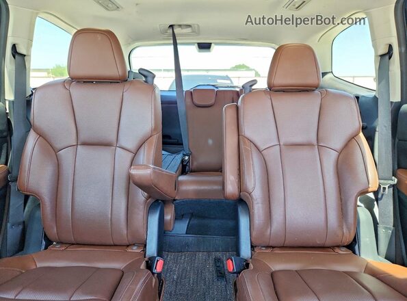4S4WMARD9K3476030 2019 SUBARU ASCENT Blue Vista de los asientos traseros