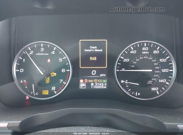 4S4WMASD0R3410891 2024 SUBARU ASCENT Gray Widok tylnych siedzeń