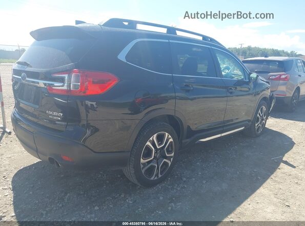 4S4WMASD2P3429939 2023 SUBARU ASCENT Черный Задняя правая четверть