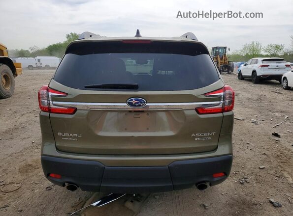 4S4WMASD2R3409130 2024 SUBARU ASCENT Green Vista trasera