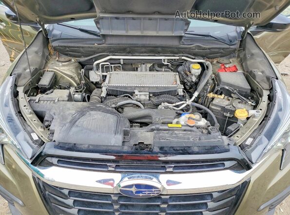 4S4WMASD2R3409130 2024 SUBARU ASCENT Green Vista del compartimento del motor