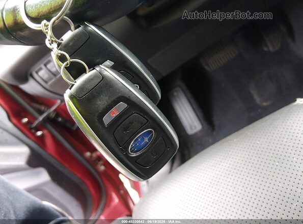 4S4WMASD9P3405086 2023 SUBARU ASCENT Red წინა პანელის ხედი