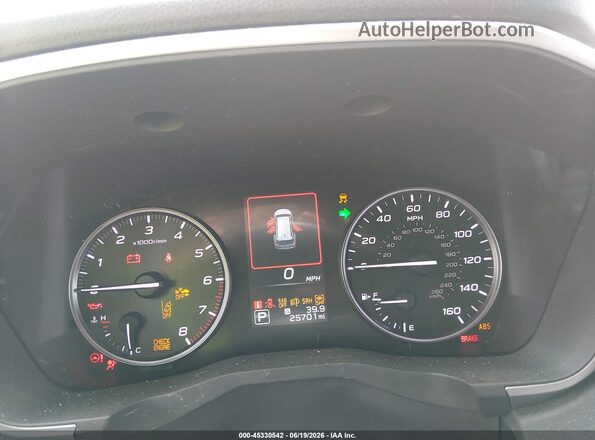4S4WMASD9P3405086 2023 SUBARU ASCENT Red უკანა სავარძლების ხედი