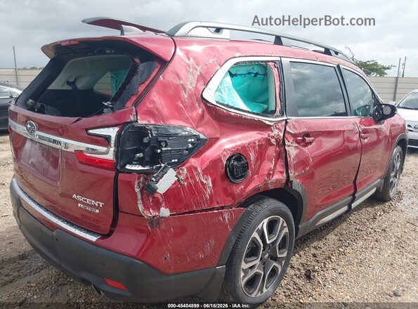 4S4WMAUD3R3420974 2024 SUBARU ASCENT Red უკანა მარჯვენა