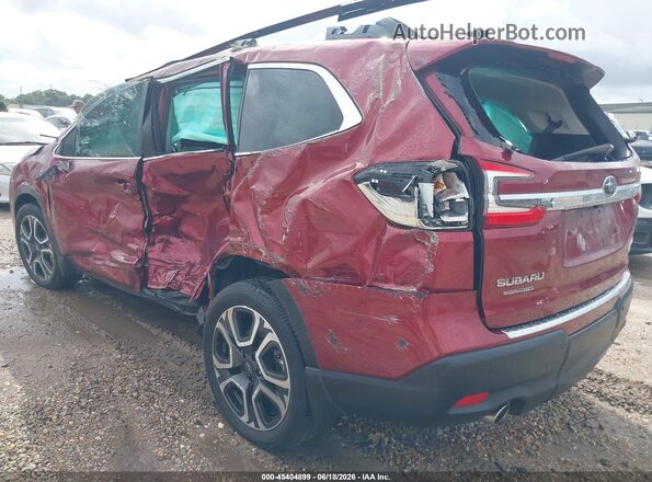 4S4WMAUD3R3420974 2024 SUBARU ASCENT Red უკანა მარცხენა