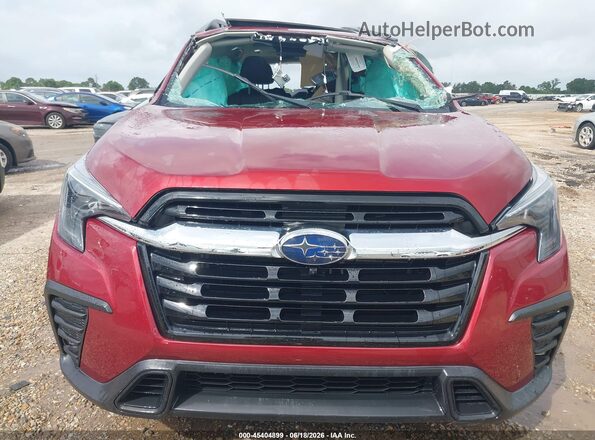 4S4WMAUD3R3420974 2024 SUBARU ASCENT Red წინა პანელის ხედი