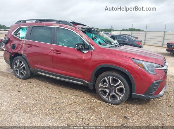 4S4WMAUD3R3420974 2024 SUBARU ASCENT Red ხელსაწყოთა პანელის ხედი