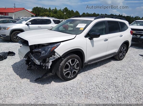 4S4WMAUD3S3433438 2025 SUBARU ASCENT White Առջևի ձախ երեք քառորդ տեսարան