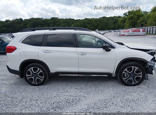 4S4WMAUD3S3433438 2025 SUBARU ASCENT White Սալոնի 360 աստիճան տեսք