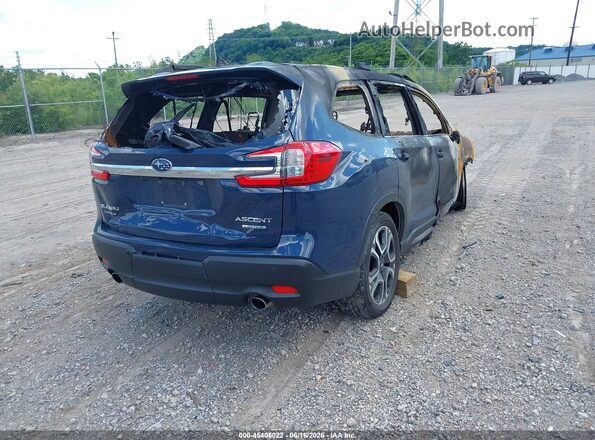 4S4WMAUD8R3406214 2024 SUBARU ASCENT Синий Задняя правая четверть