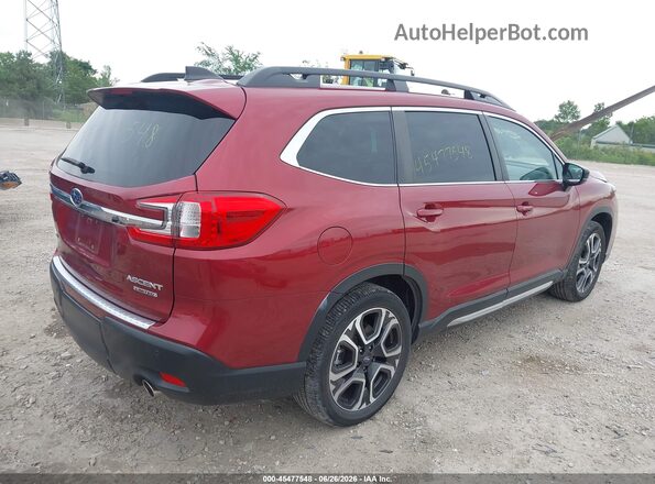4S4WMAUDXR3420731 2024 SUBARU ASCENT Red Trasero derecho