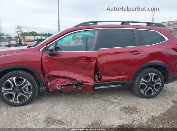 4S4WMAUDXR3420731 2024 SUBARU ASCENT Red Vista frontal