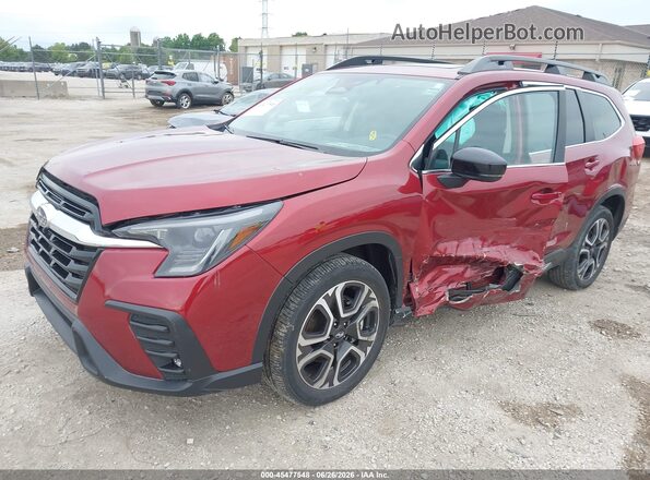 4S4WMAUDXR3420731 2024 SUBARU ASCENT Red Vista tres cuartos delantera izquierda